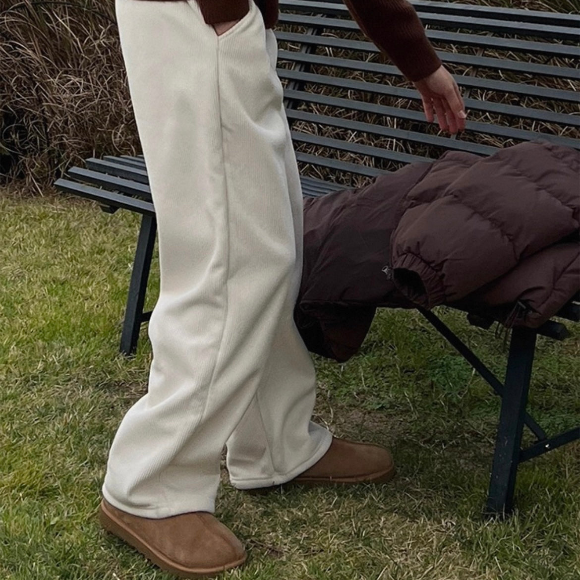 Korean Drape Casual Pants
