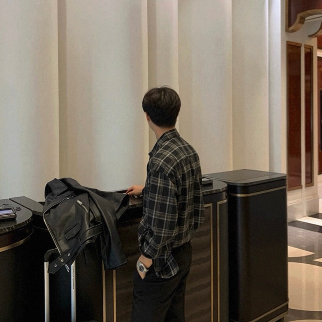 Plaid Long Sleeve Shirt