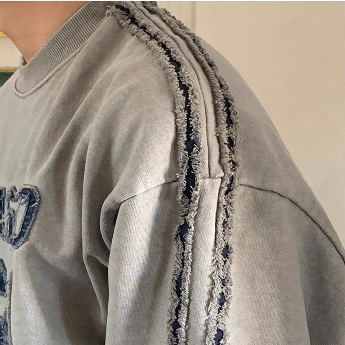 Korean Trend Embroidered Sweater