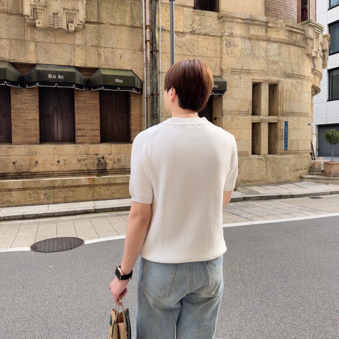 Breezy Knit Short-Sleeve Shirt