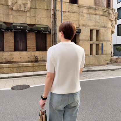 Breezy Knit Short-Sleeve Shirt