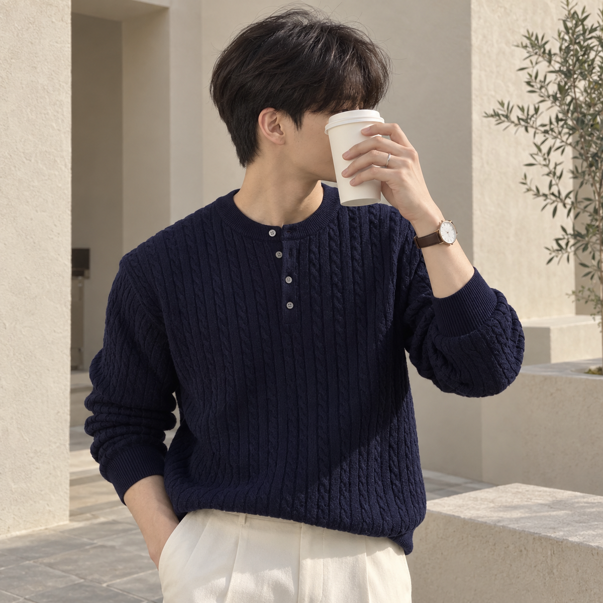 Men's Pullover Knit
