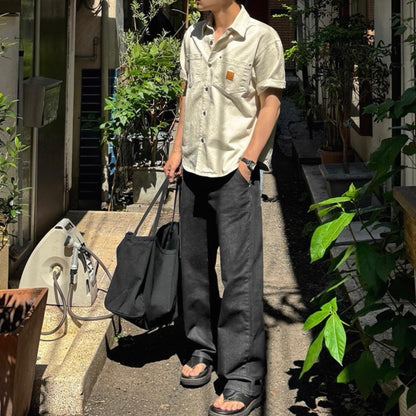 Casual Summer Short-Sleeve Shirt