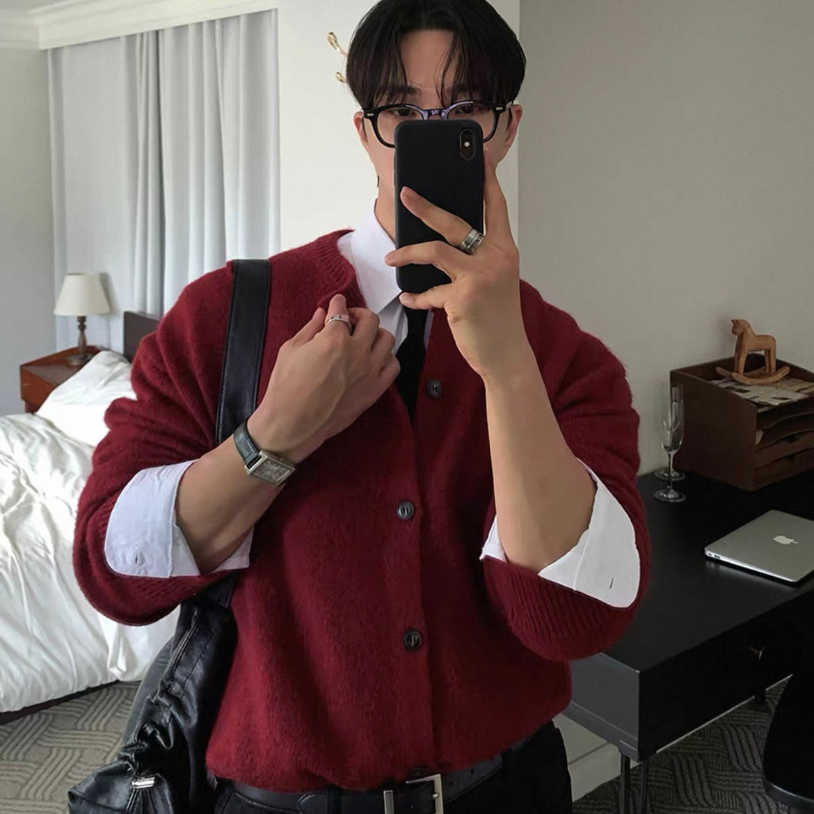 Retro Mohair Cardigan