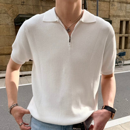 Breezy Knit Short-Sleeve Shirt