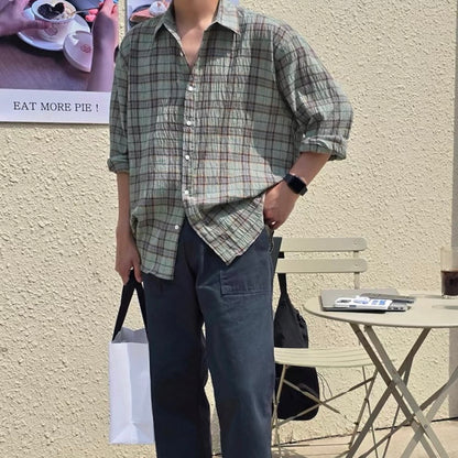 Classic Check Loose Shirt