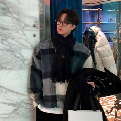 Korean Trend Colorful Knit Sweater