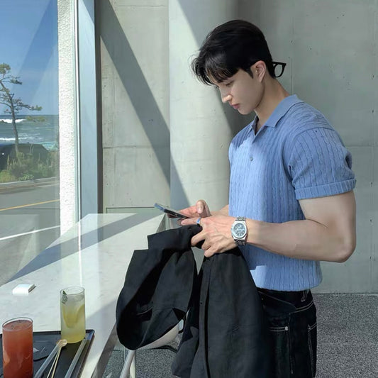 Korean Trend Men's Cool Knit