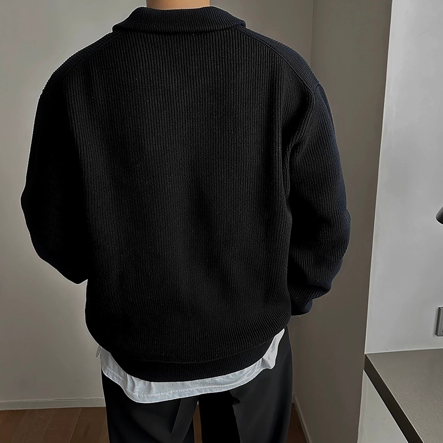 Men's Half Zip Sense Knit