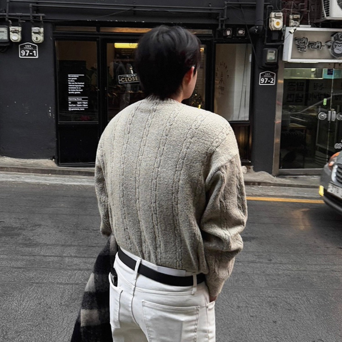 Loose Knit Henry Sweater