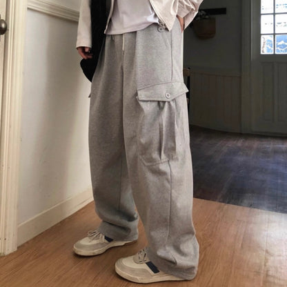 Casual Wide-Leg Pants