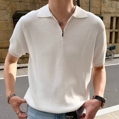 Breezy Knit Short-Sleeve Shirt