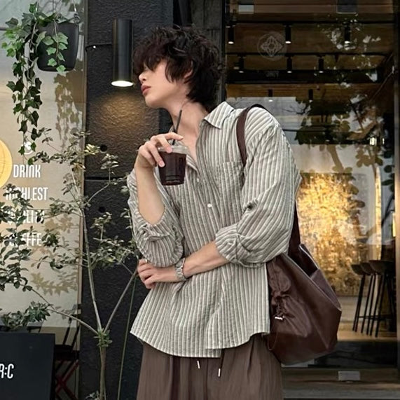 Daily Stripe Relaxed Shirt