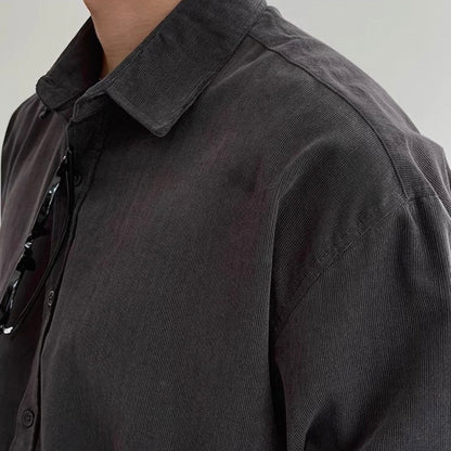 Silky Drape Relaxed Shirt