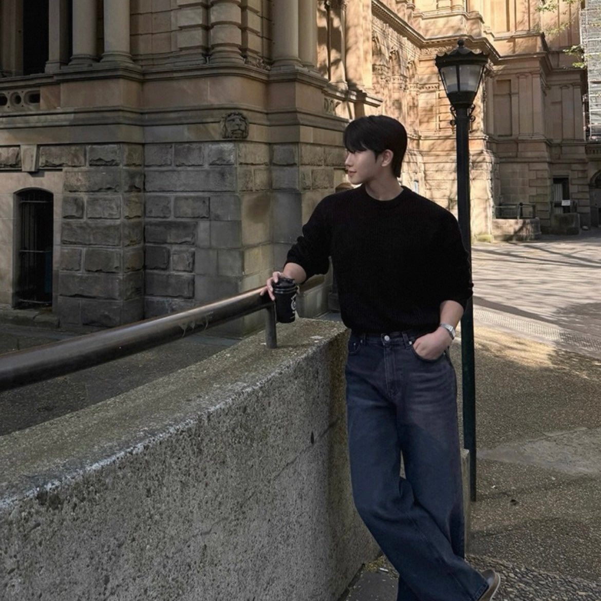 Korean Loose Knit Pullover