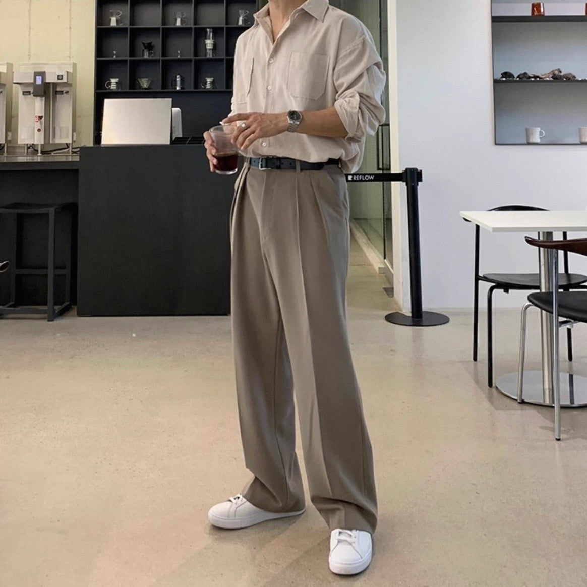 Men's Handsome Stripe Casual Shirt