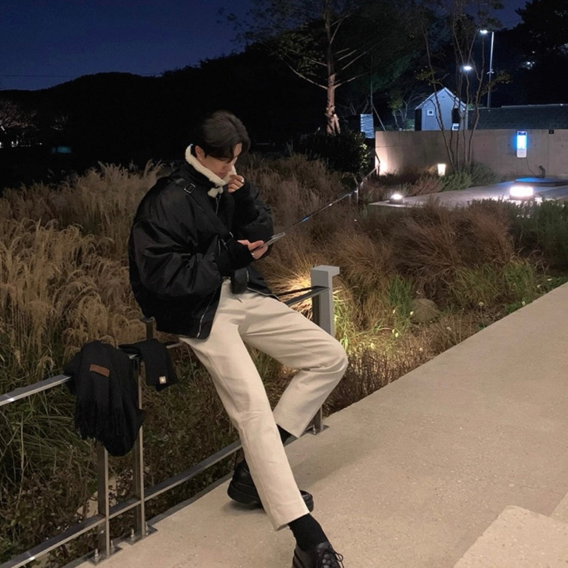 Lambswool Oversized Jacket