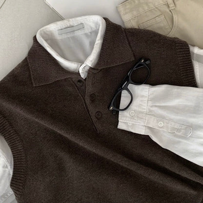 Casual Knit Vest