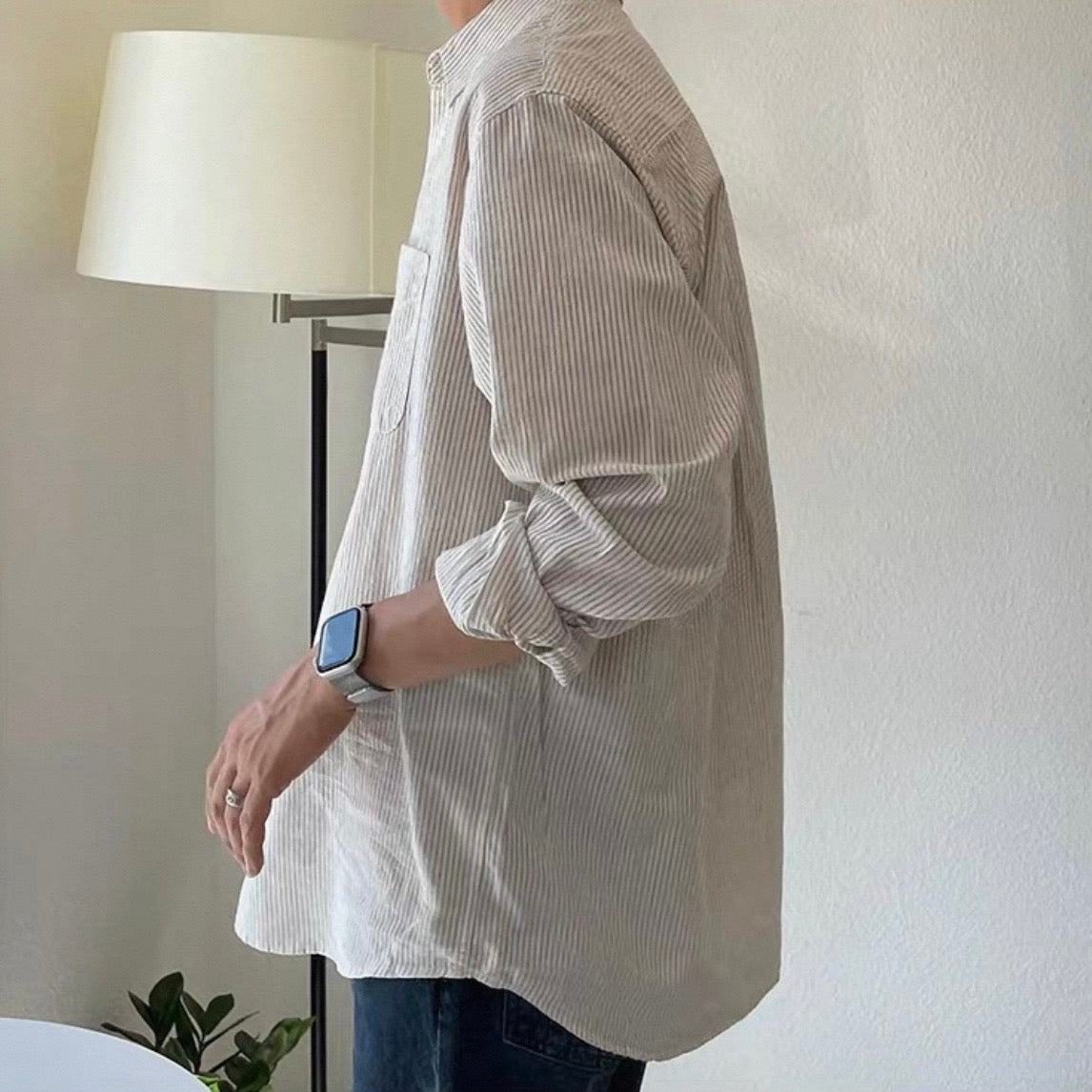 Trendy Striped Casual Shirt