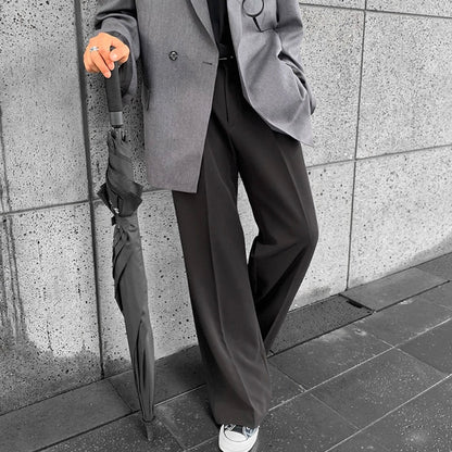 Casual straight suit pants