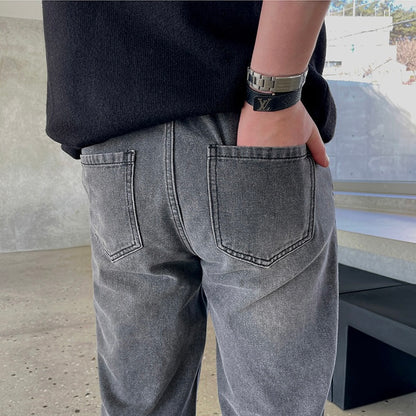 Trendy casual straight pants