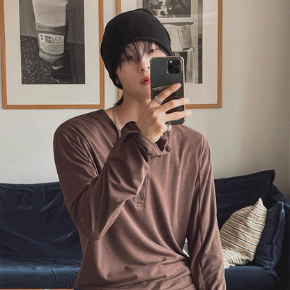 Casual Long-Sleeve T-Shirt