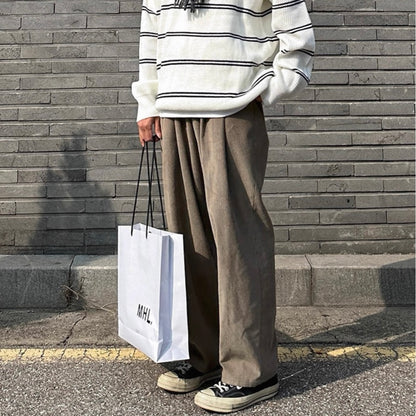 Casual Wide-Leg Pants