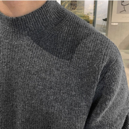 Men's Knit Turtleneck Sweater