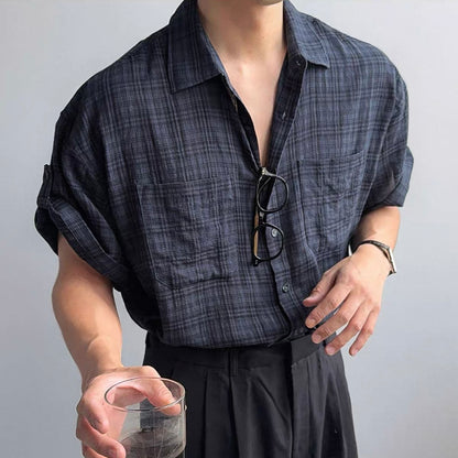 Muted Check Relaxed Shirt