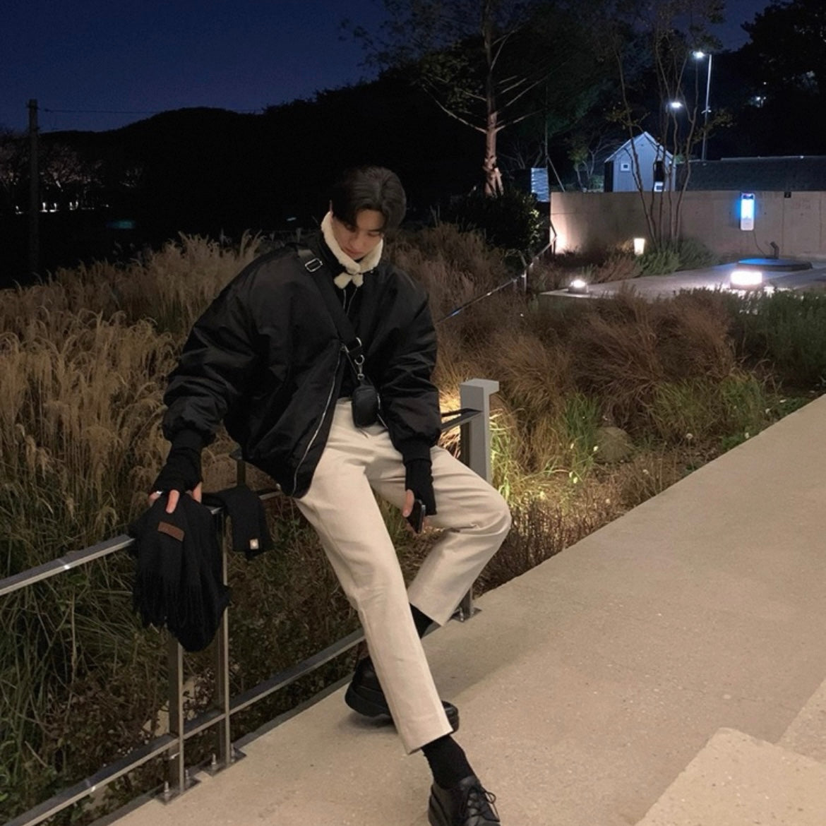 Lambswool Oversized Jacket