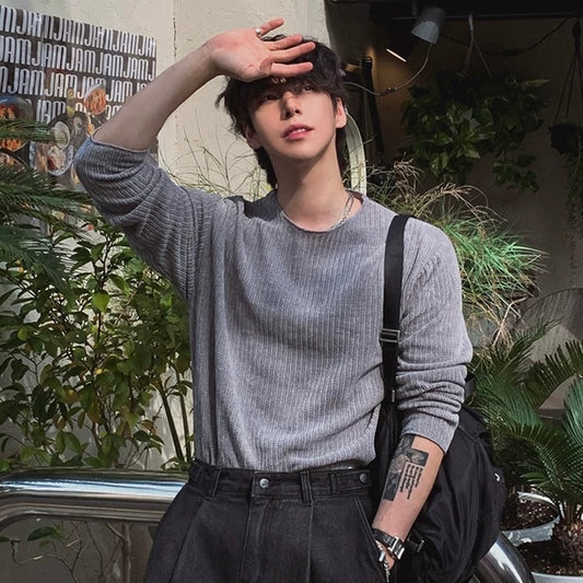 Casual Round Neck T-Shirt