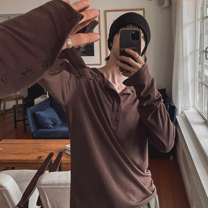 Casual Long-Sleeve T-Shirt