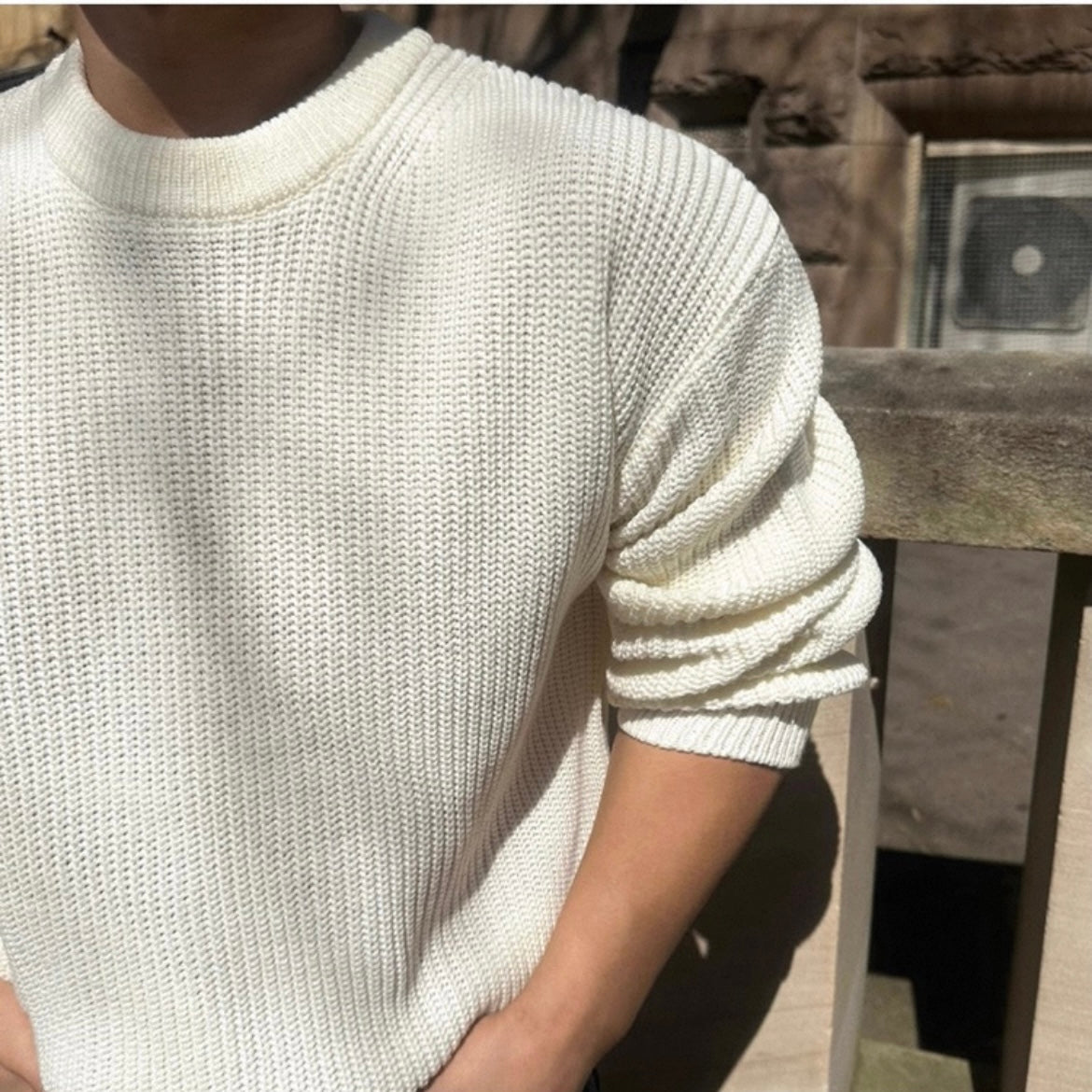 Korean Loose Knit Pullover