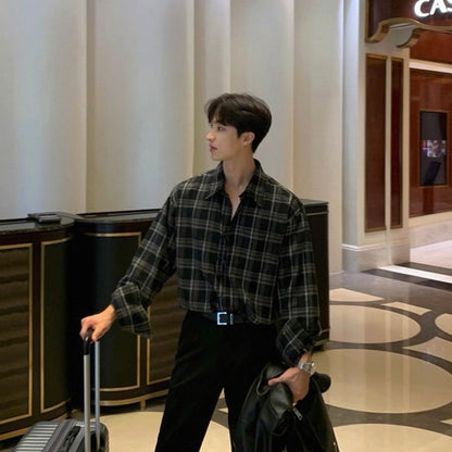 Plaid Long Sleeve Shirt