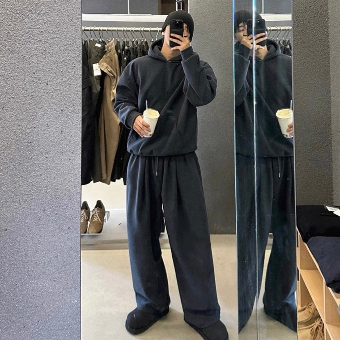 Retro Hooded Sweat Setup