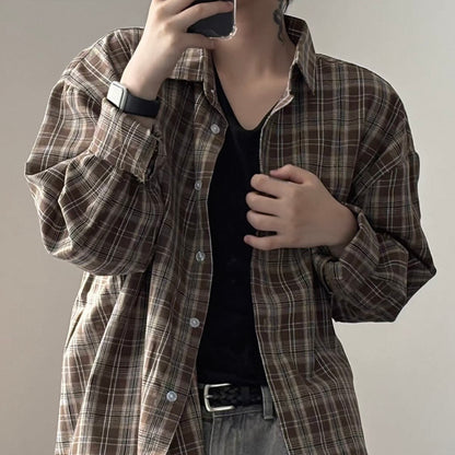Retro Tie-Dye Long Sleeve Shirt