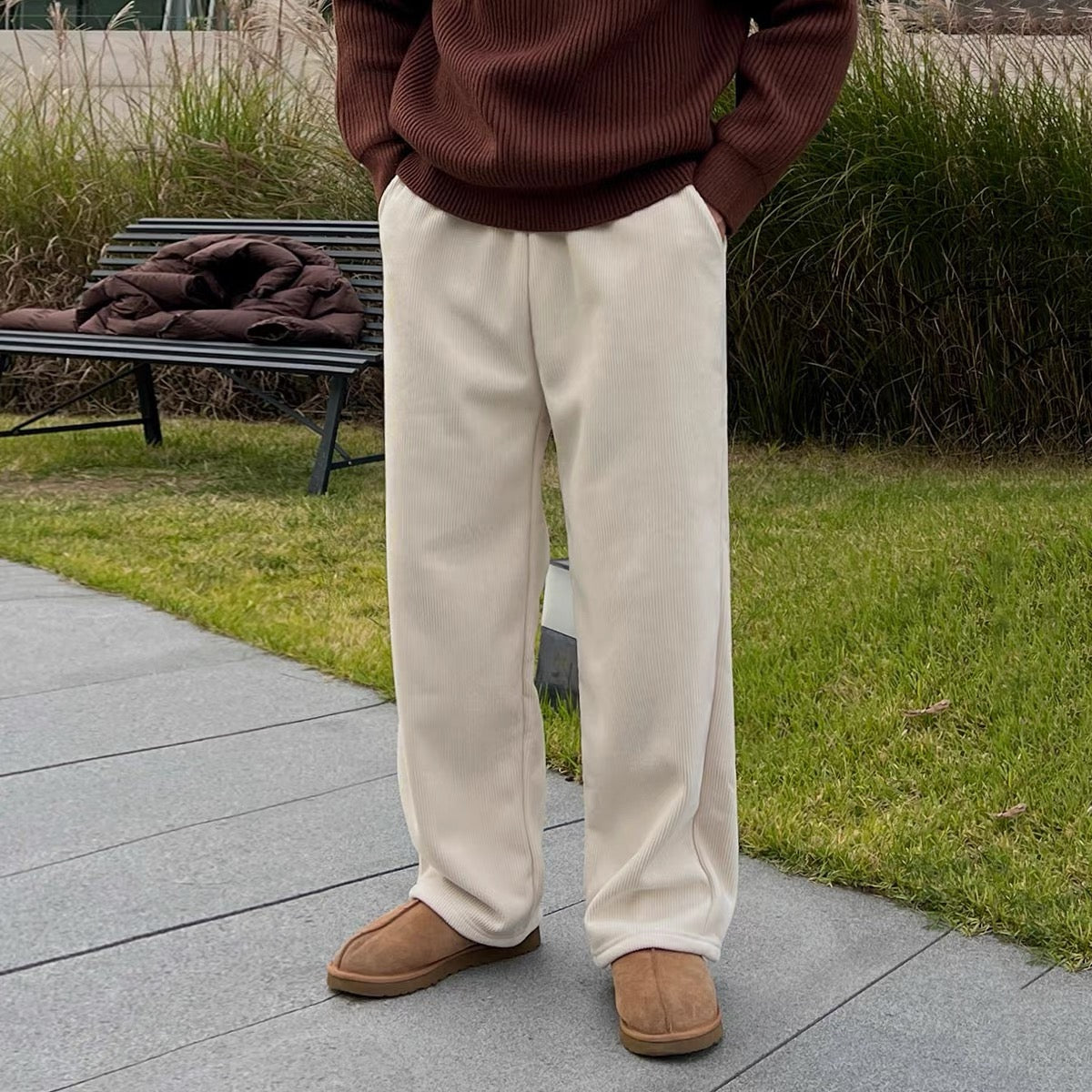 Korean Drape Casual Pants
