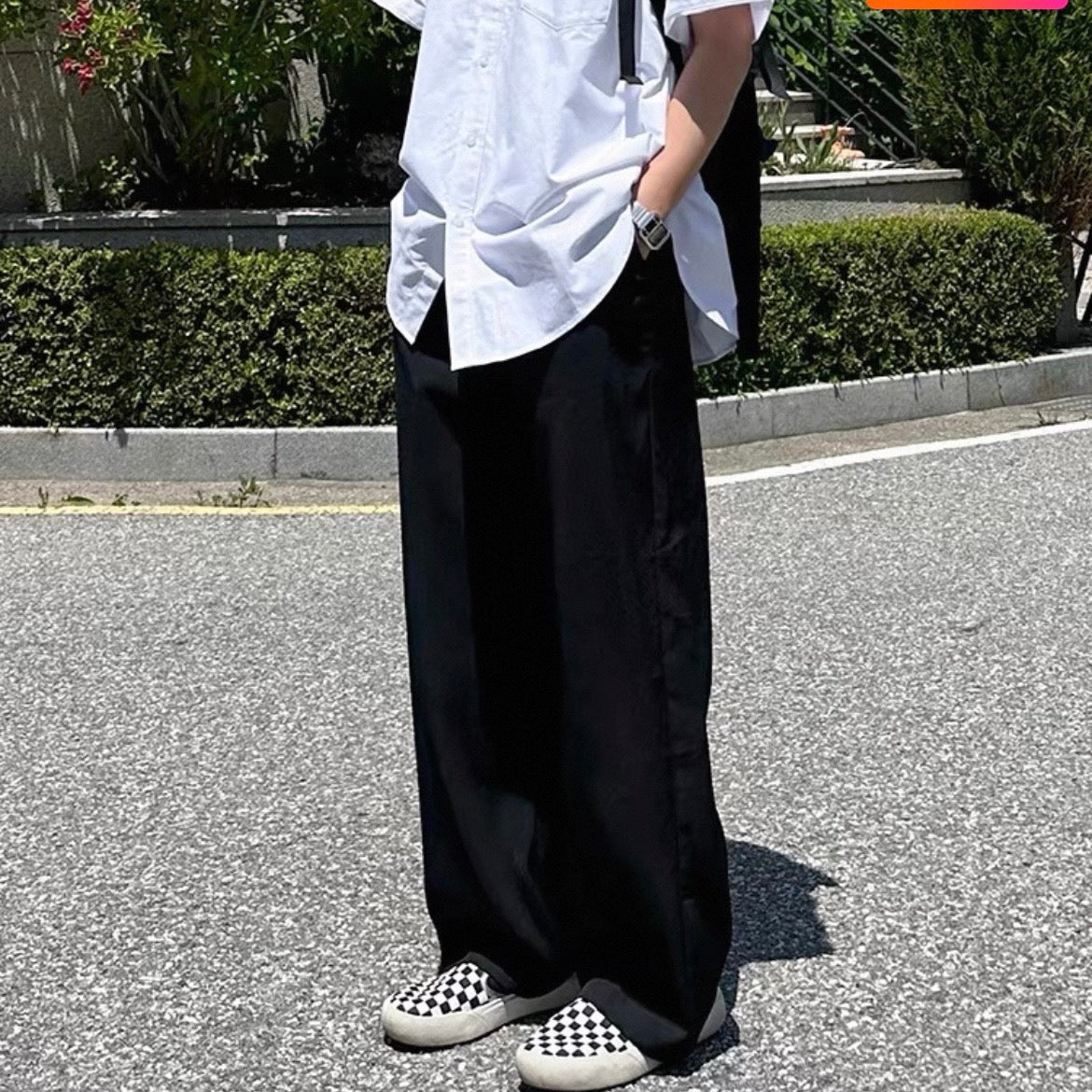 Casual Wide-Legged Pants