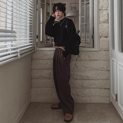 Winter Wide-Legged Commuter Pants