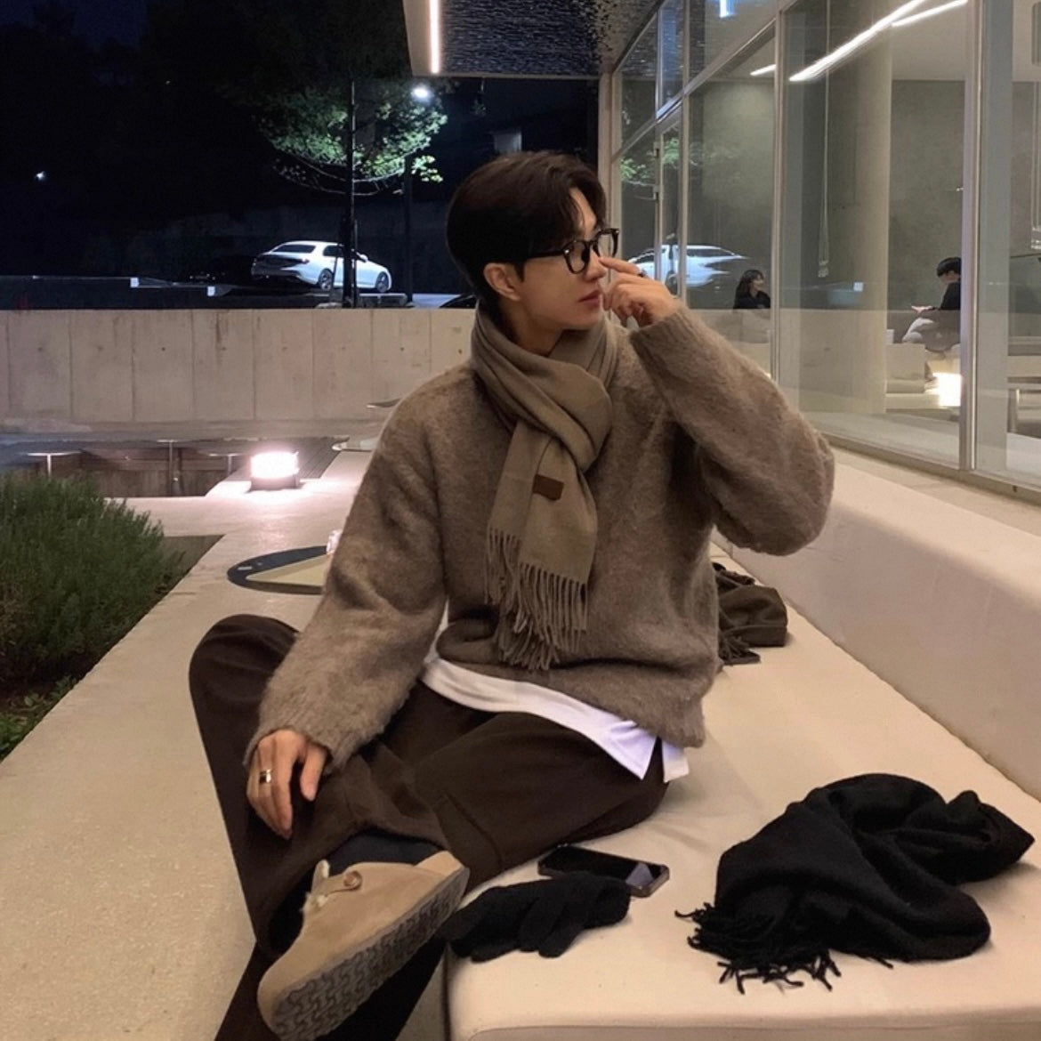 Cozy Knit Pullover Sweater