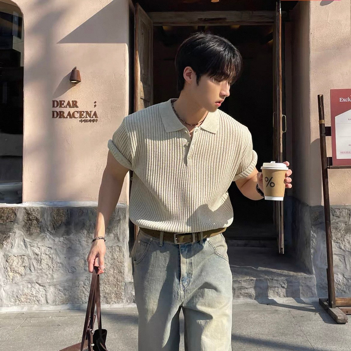 Cool Ice Silk Polo T-Shirt
