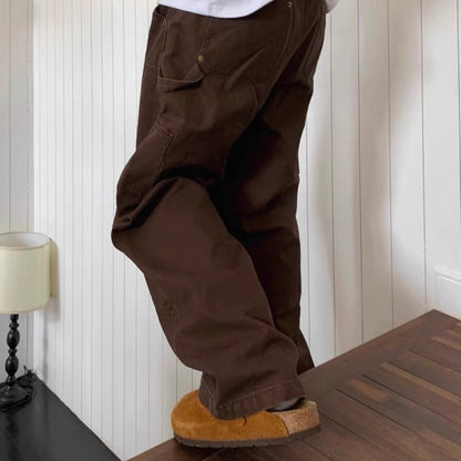 Retro Loose Fit Work Pants