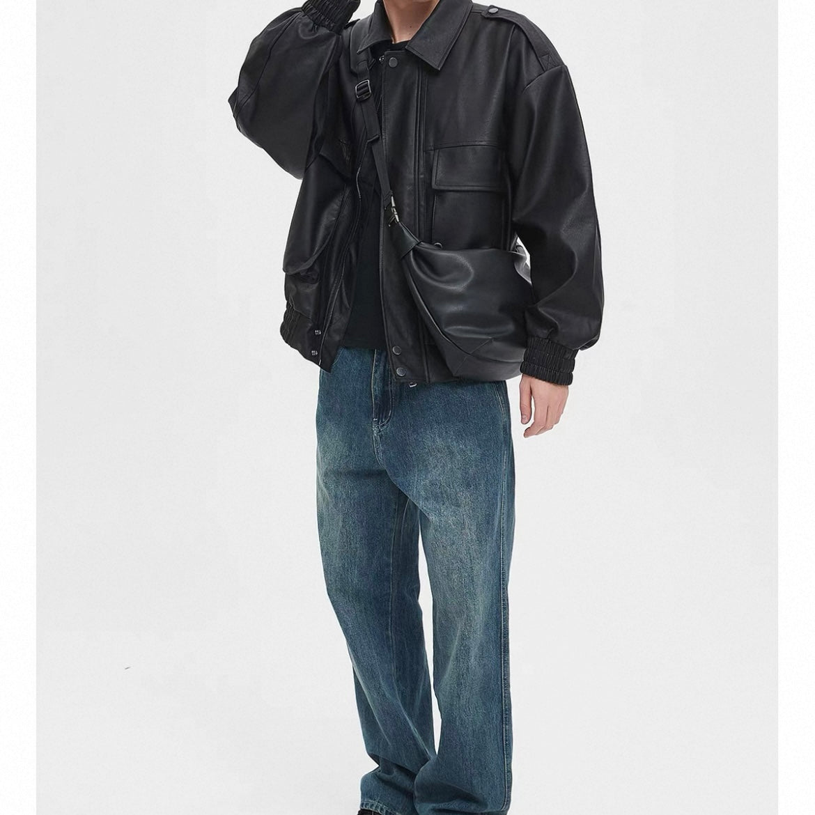 Casual Dumpling Crossbody Bag