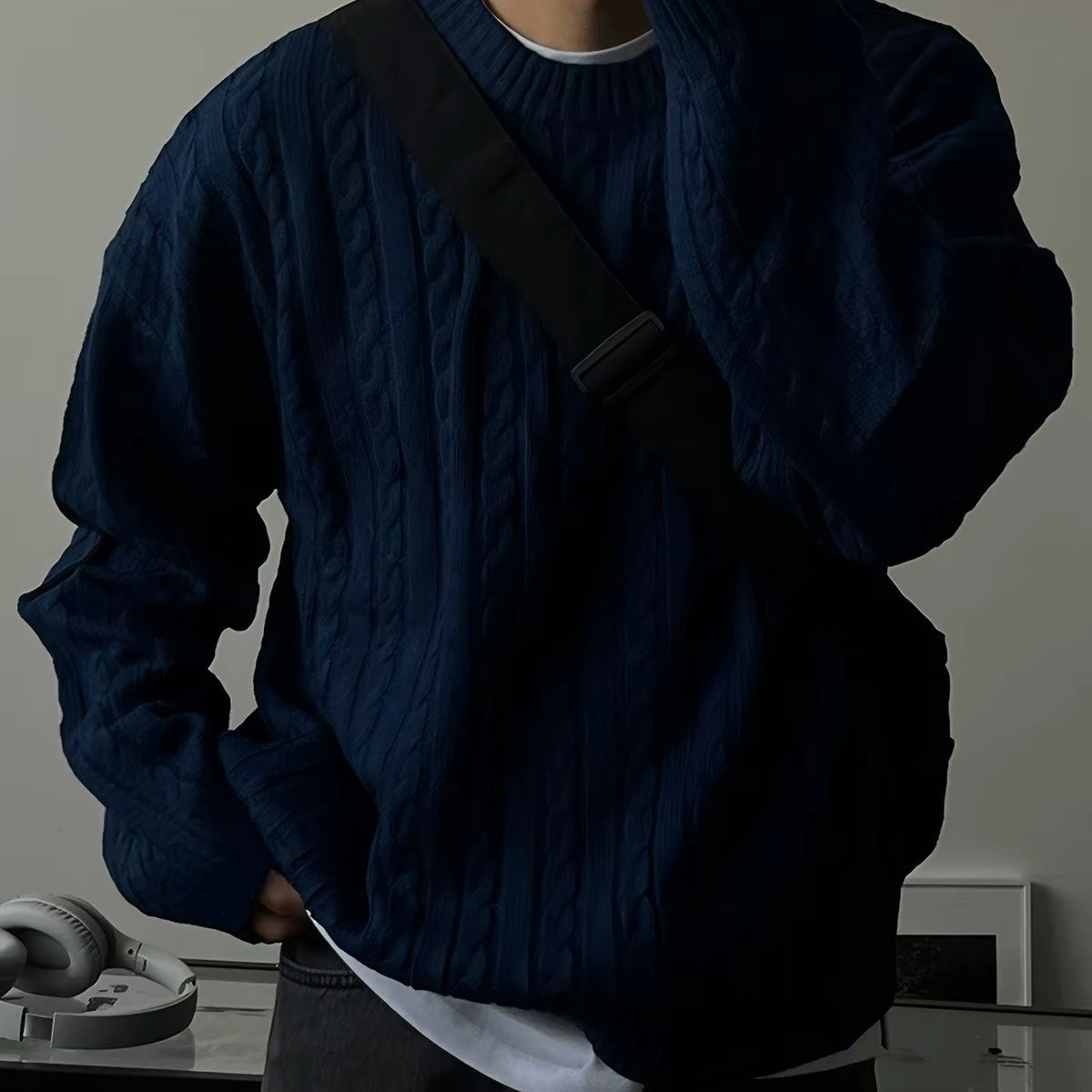 Vintage Cable Knit Sweater