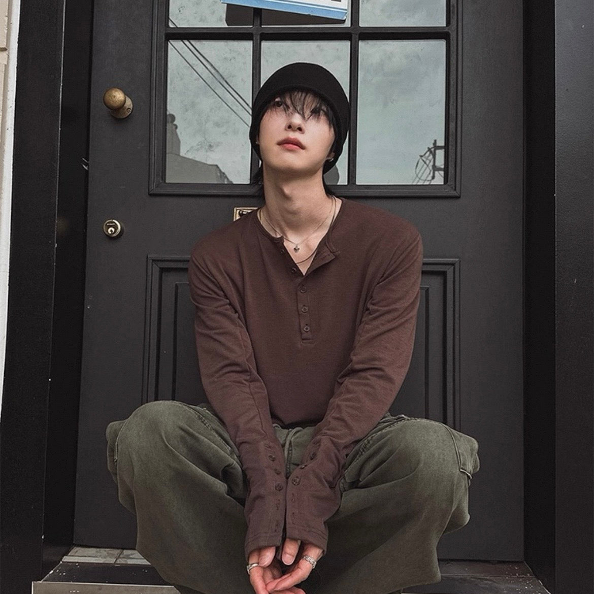 Casual Long-Sleeve T-Shirt