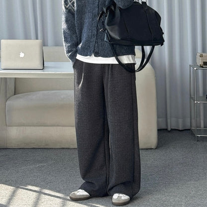 Winter Wide-Legged Casual Pants