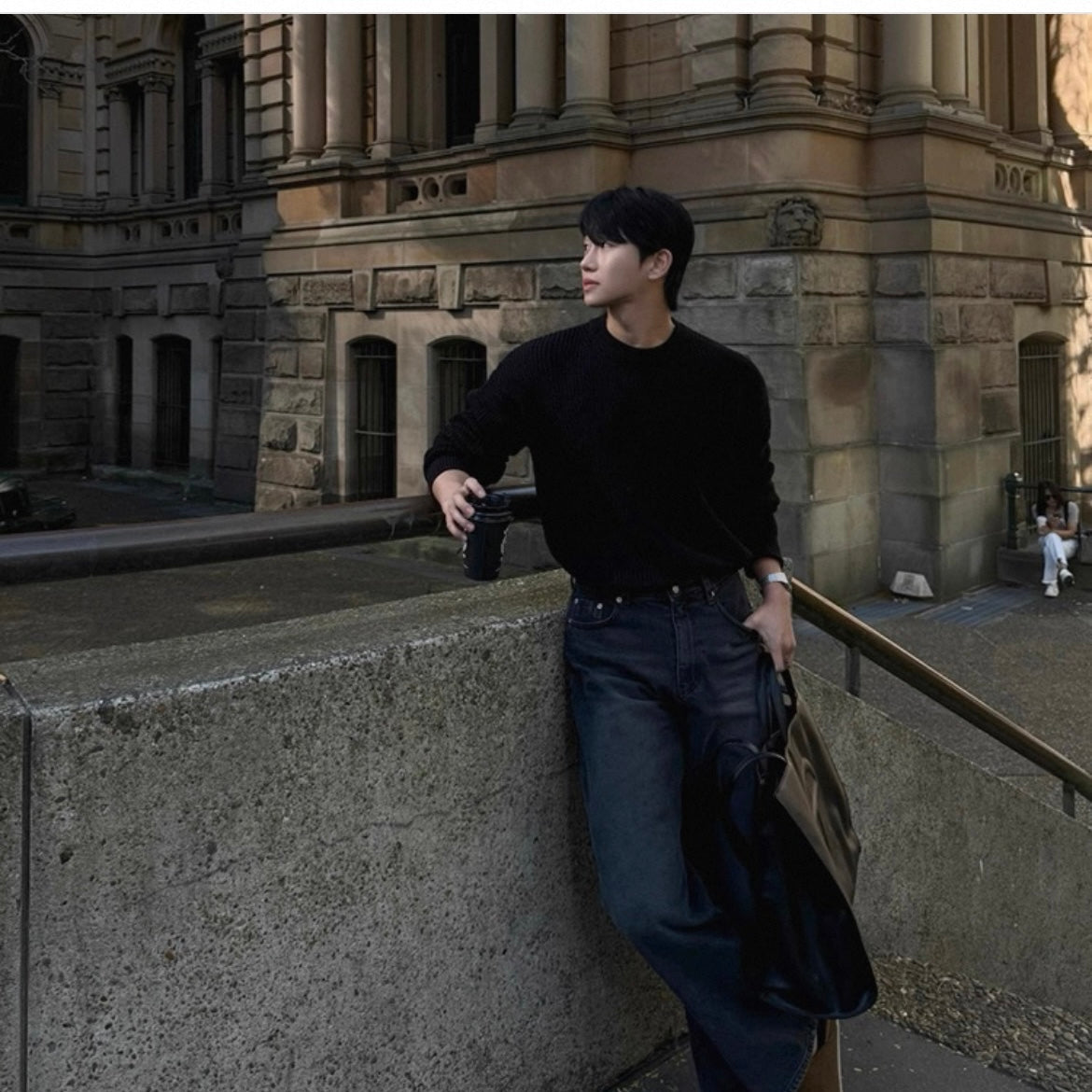 Korean Loose Knit Pullover