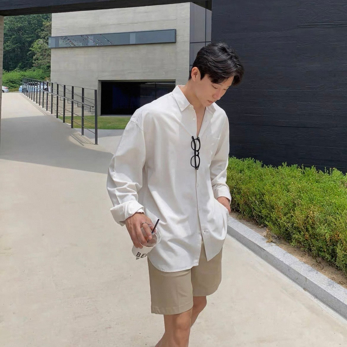 Drape Relaxed Pocket Shirt