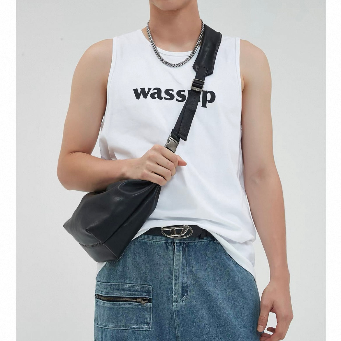 Casual Dumpling Crossbody Bag