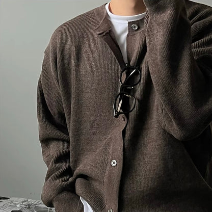 Ribbed Knit Cardigan
